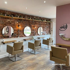 Lotus Phoenix Biscuit Styling Chair Square Silver Base