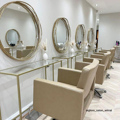 Lotus Phoenix Biscuit Styling Chair 5 Star Silver Base