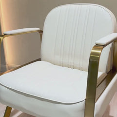 Lotus Tokyo Ivory Styling Chair Gold Base