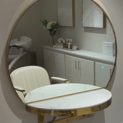 Lotus Poppy LED Mirror Styling Unit