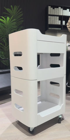 Lotus Orbit X Beauty Trolley White