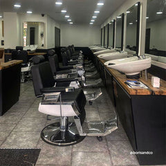 Lotus Raleigh Barber Chair Black