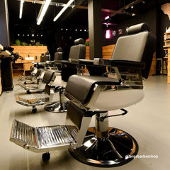 Lotus Raleigh Barber Chair Black