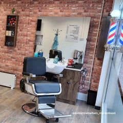 Lotus Raleigh Barber Chair Black
