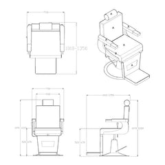 REM Voyager Barber Chair