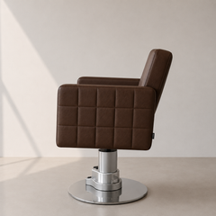 Lotus Washington Brown Styling Chair Wireless Motorised Base