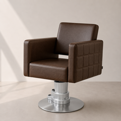 Lotus Washington Brown Styling Chair Wireless Motorised Base