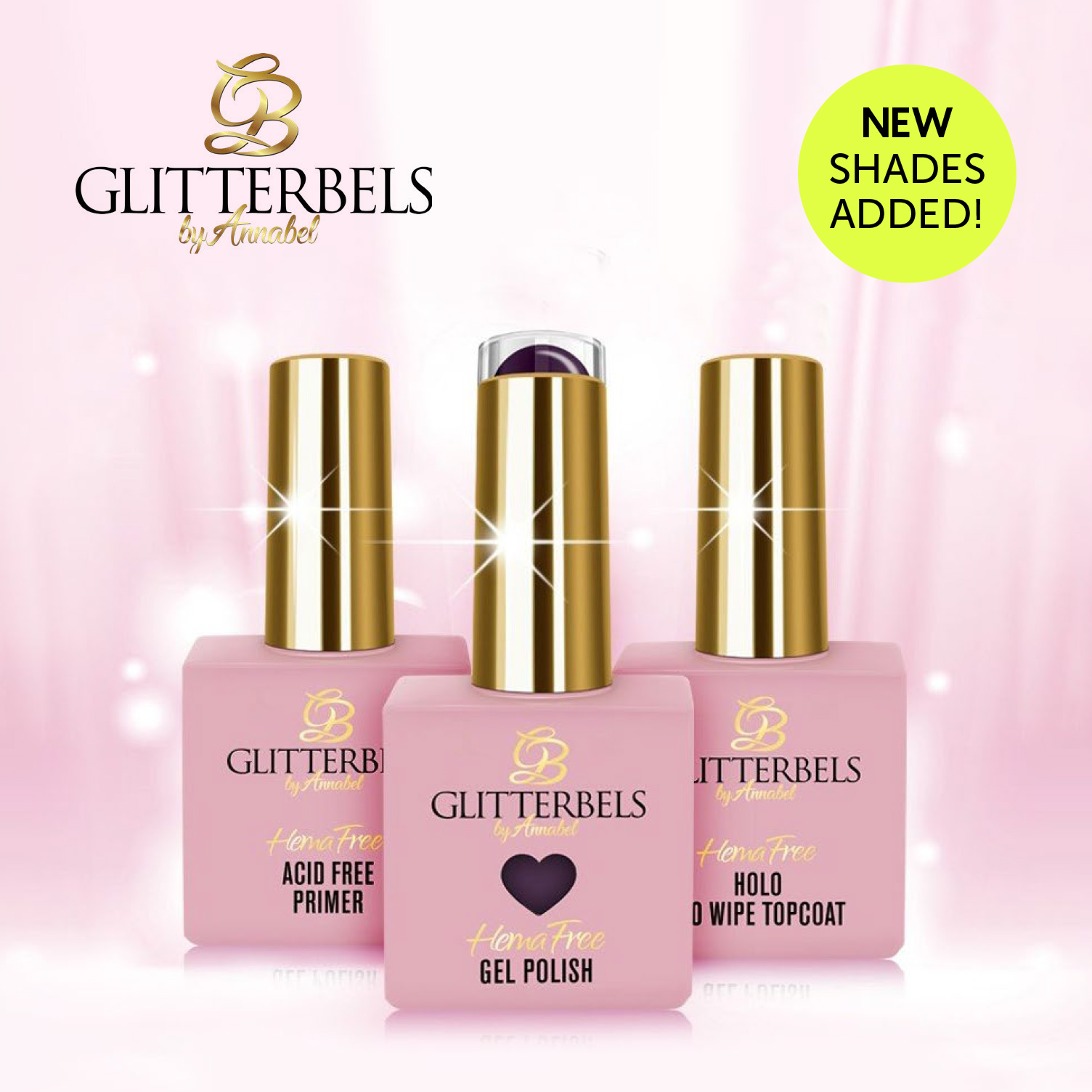 New Shades of Glitterbels Hema Free Gel Polish