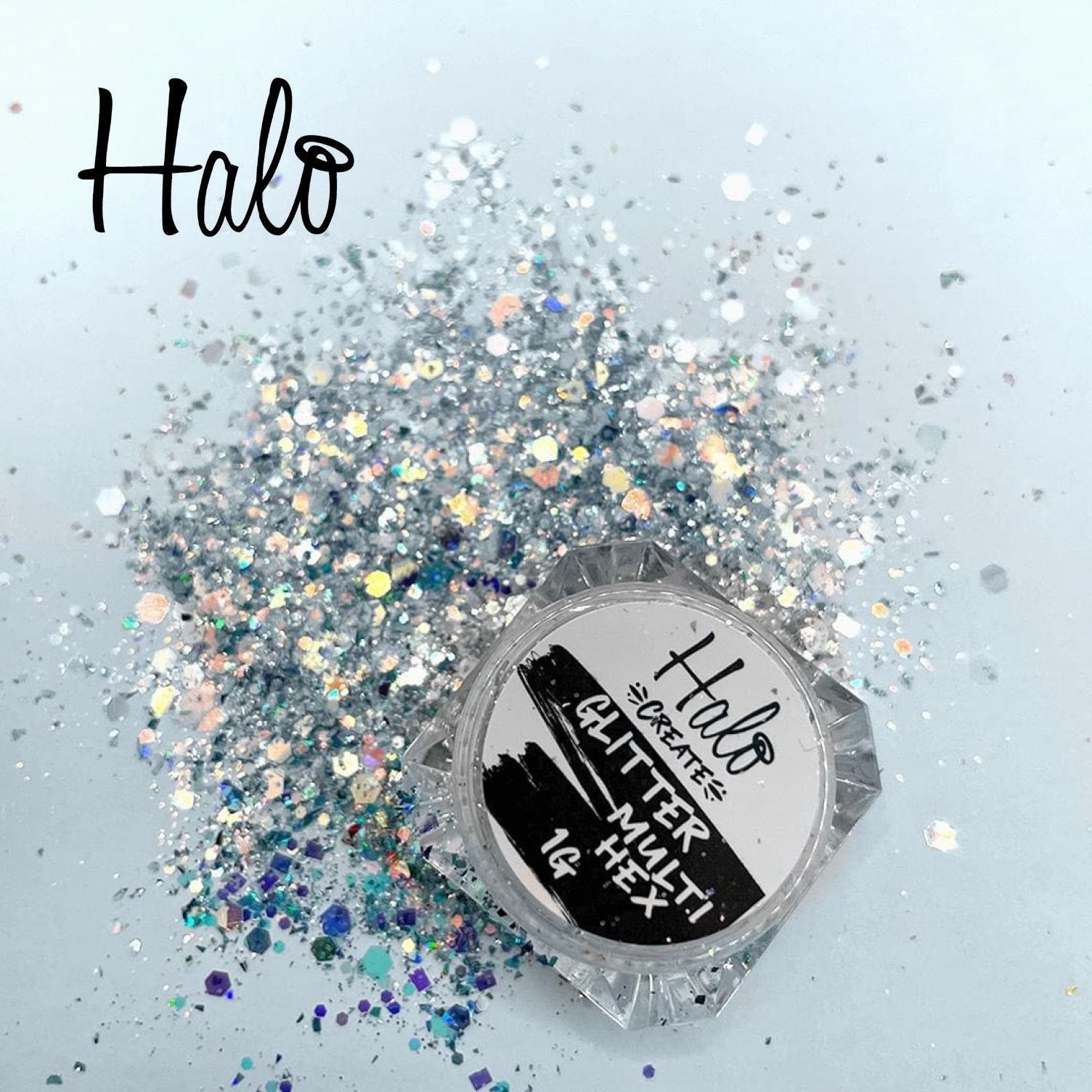 Halo Create Multi Flake Glitter