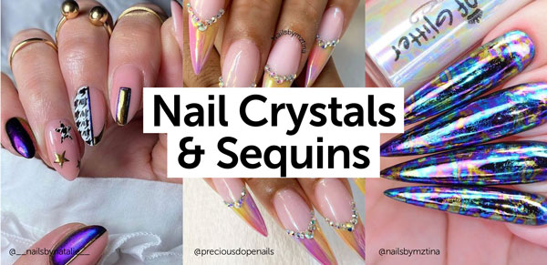 Nail Crystals & Sequins