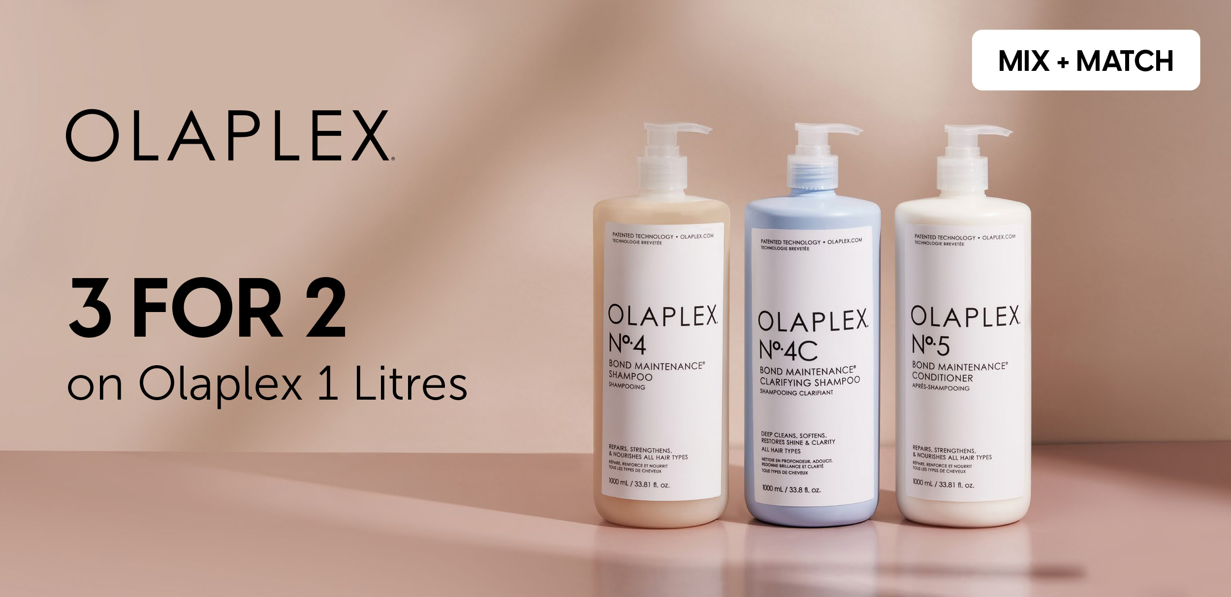 Olaplex Shampoos, Conditioners & Treatments