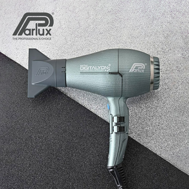 Parlux Digitalyon Air Ionizer Tech Hairdryer Glitter Grey