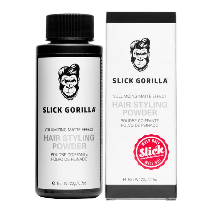Slick Gorilla Hair Styling Powder 20g / 0.7oz. – Volumizing Matte Effect –  Universidad CDEFIS