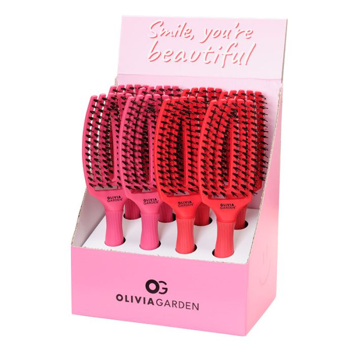 Shop Olivia Garden Display 8 Brushes Direct Combo x Stand | Amour Fingerbrush Salons