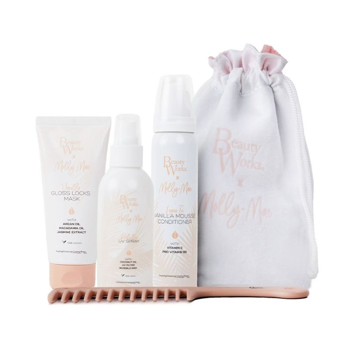 Shop Beauty Works x Molly-Mae Glossy Locks Hair Care Kit | Salons Direct