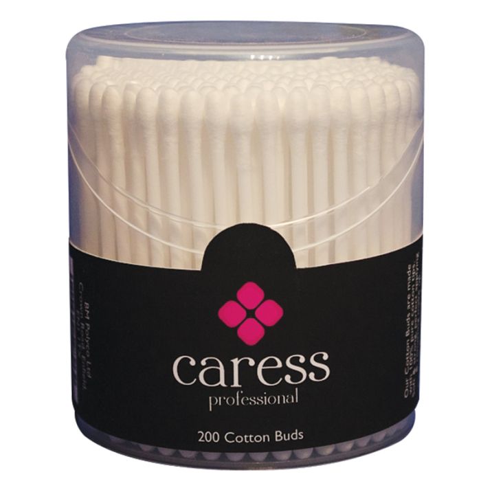 Shop Caress Professional Cotton Buds Plastic Stem x 200 | Salons Direct