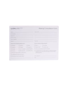 Waxu Consultation Card
