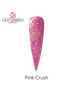 Glitterbels Pre Mixed Glitter Acrylic Powder 28g Pink Crush