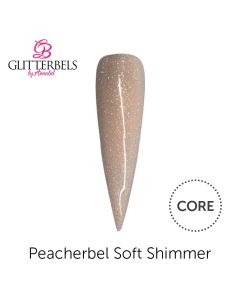 Glitterbels Core Acrylic Powder 56g Peacherbel Cover Shimmer