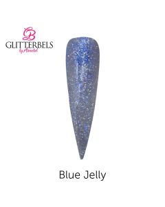 Glitterbels Coloured Acrylic Powder 28g Blue Jelly