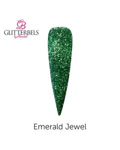 Glitterbels Coloured Acrylic Powder 28g Emerald Jewel