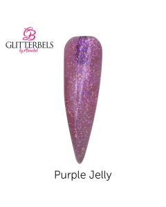 Glitterbels Coloured Acrylic Powder 28g Purple Jelly