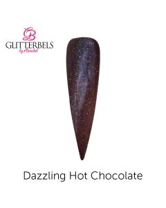 Glitterbels Coloured Acrylic Powder 28g Dazzling Hot Chocolate