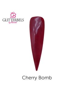 Glitterbels Coloured Acrylic Powder 28g Cherry Bomb
