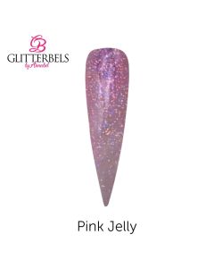 Glitterbels Coloured Acrylic Powder 28g Pink Jelly