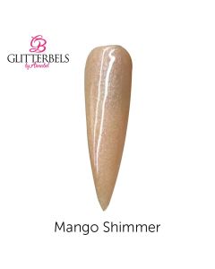 Glitterbels Coloured Acrylic Powder 28g Mango Shimmer
