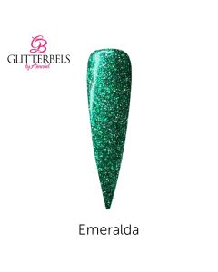 Glitterbels Pre Mixed Glitter Acrylic Powder 28g Emeralda
