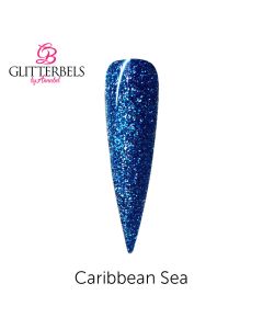 Glitterbels Pre Mixed Glitter Acrylic Powder 28g Caribbean Sea