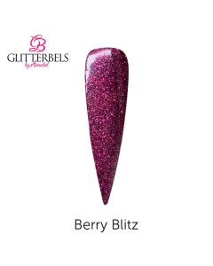 Glitterbels Pre Mixed Glitter Acrylic Powder 28g Berry Blitz