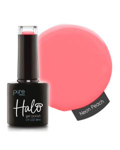 Halo Gel Polish Neon Peach 8ml