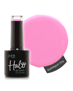 Halo Gel Polish Bubblegum Pink 8ml