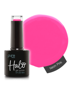 Halo Gel Polish Neon Pink 8ml