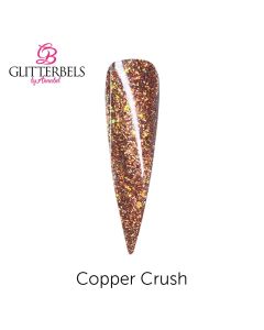 Glitterbels Pre Mixed Glitter Acrylic Powder 28g Copper Crush