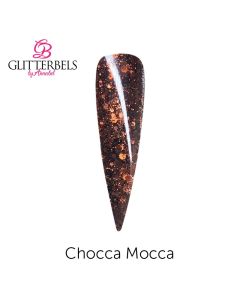Glitterbels Pre Mixed Glitter Acrylic Powder 28g Chocca-Mocca