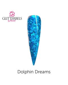 Glitterbels Pre Mixed Glitter Acrylic Powder 28g Dolphin Dreams