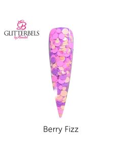 Glitterbels Pre Mixed Glitter Acrylic Powder 28g Berry Fizz