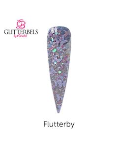 Glitterbels Pre Mixed Glitter Acrylic Powder 28g Flutterby