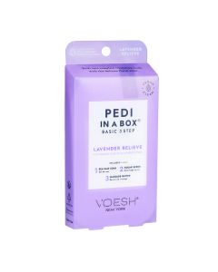 Voesh Pedi In A Box Basic 3 Step Lavender
