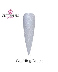 Glitterbels Coloured Acrylic Powder 28g Wedding Dress