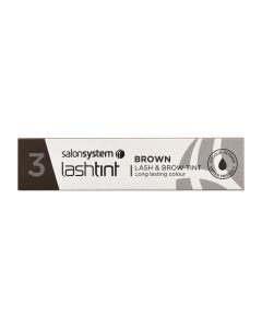 Salon System Lash and Brow Tint Brown 15ml