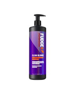 Fudge Professional Clean Blonde Violet-Toning Shampoo 1000ml
