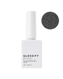 Glossify Silver Glitter No Wipe Top Coat 15ml Gel Polish