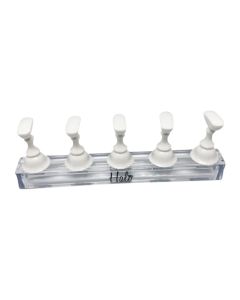 Halo Nail Practice Stand White