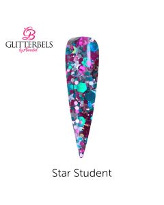 Glitterbels Coloured Acrylic Powder 28g Star Student