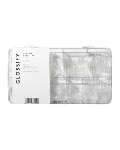 Glossify Classic Clear Assorted Nail Tips x 500
