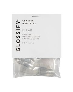 Glossify Classic Clear Nail Tips Size 2 x 50